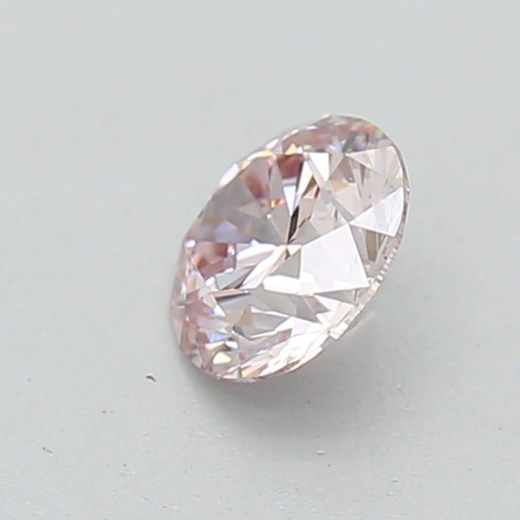 *100% NATURAL FANCY COLOUR DIAMOND*

✪ Diamond Details ✪

➛ Shape: Round
➛ Colour Grade: Fancy Light Pink
➛ Carat: 0.25
➛ Clarity: VS2
➛ GIA Certified 

^FEATURES OF THE DIAMOND^

Our fancy light pink diamond is a rare and exquisite gemstone known