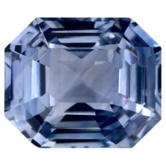 3.04 Ct Blue Sapphire Octagon Cut Loose Gemstone