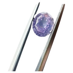 3.04 Ct Natural Unheated Lavender Sapphire – Certified Rare Purplish-Violet Gems