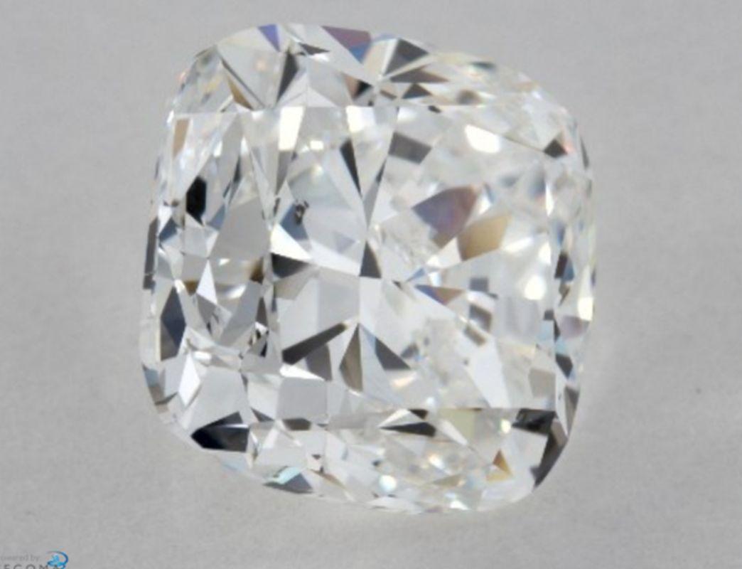 Gorgeous GIA Certified 3.05 Carat Cushion Cut Natural Diamond. 
Color - F
Clarity- SI 1
Symmetry - Very Good
Fluorescence- None

Our Diamond can be mounted on 18K or 14 K gold ring for additional cost. 