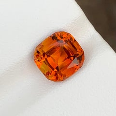 3.05 Carat Lovely Madeira Citrine Cushion Shape Fanta Citrine Gem For Ring