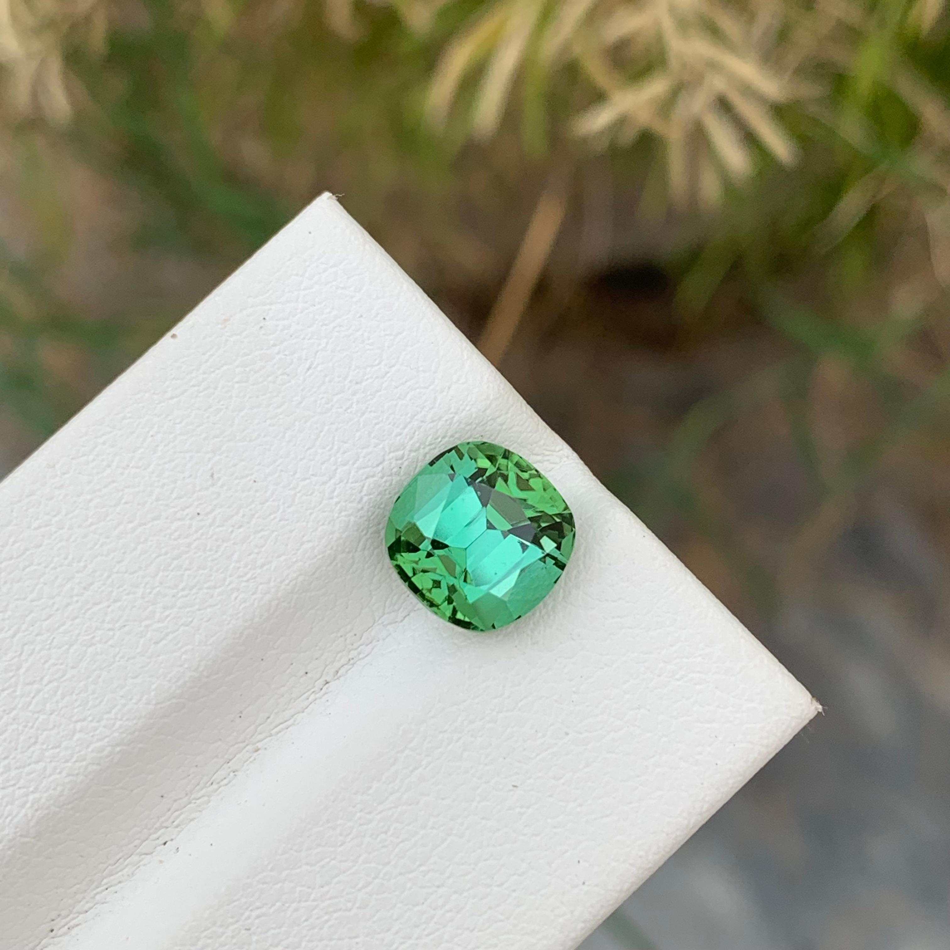 bright green gem