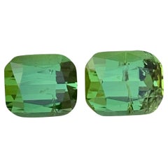 Piezas sueltas de turmalina verde brillante natural de 3,05 quilates procedentes de una mina de Afganistán
