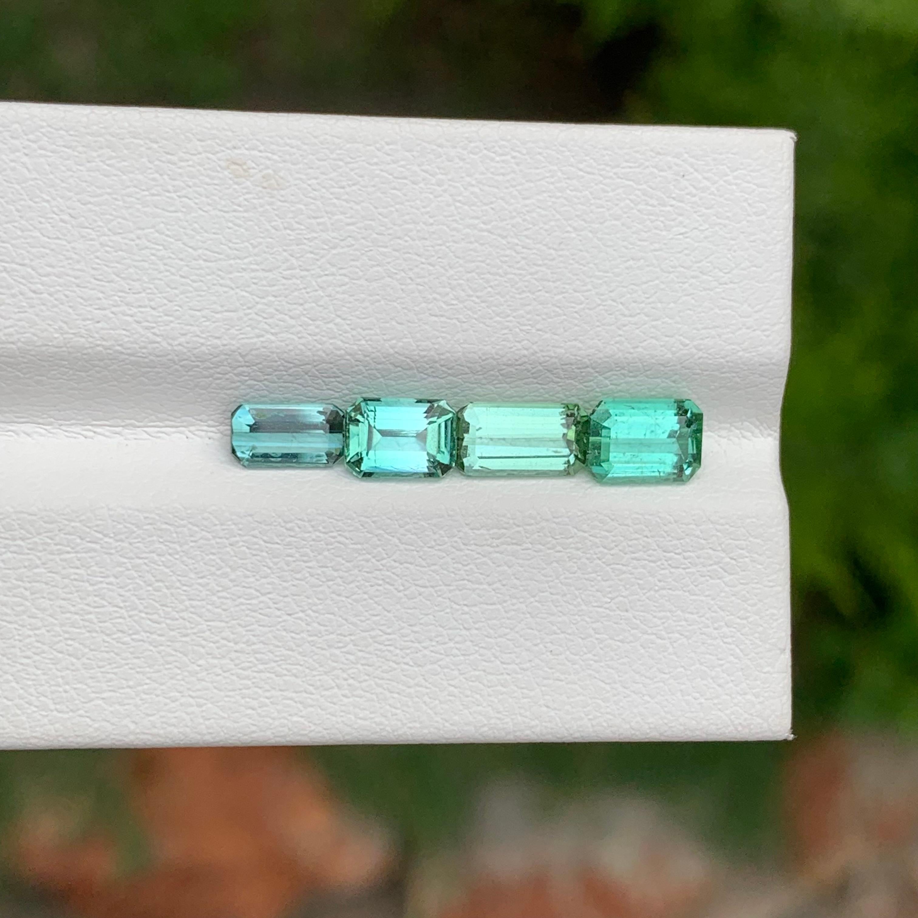 3.05 Carat Natural Loose Tourmaline Lot For Jewellery Making In New Condition For Sale In Peshawar, PK