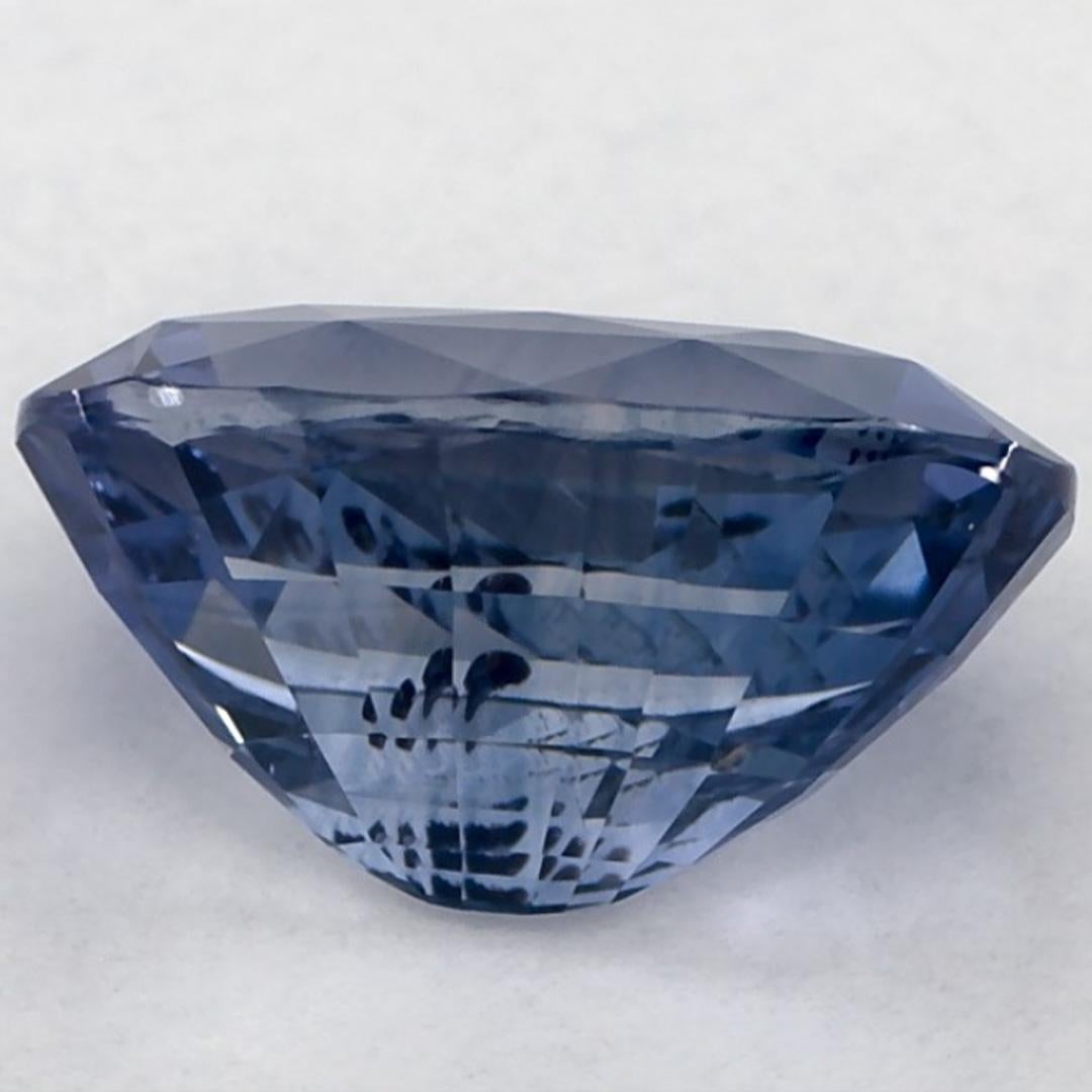 3.05 Karat Blauer Saphir Oval Loser Edelstein im Zustand „Neu“ im Angebot in Fort Lee, NJ