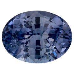 3.05 Ct Blue Sapphire Oval Loose Gemstone