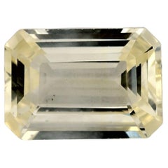 3,05 carati di zaffiro giallo ottagonale sciolto