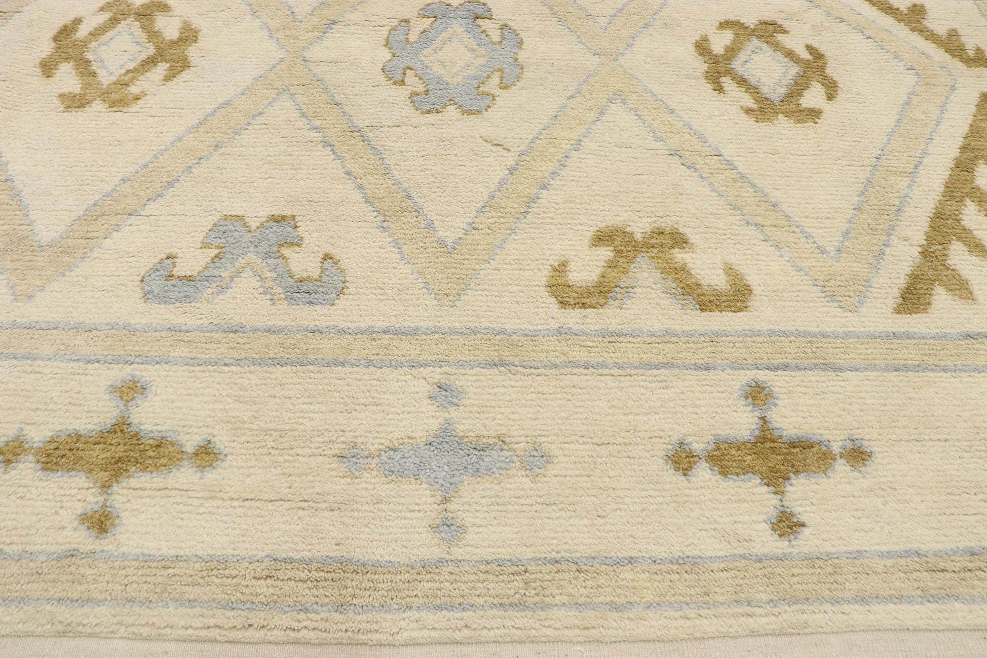 New Contemporary Moroccan Style Rug with Modern Style In New Condition In Dallas, TX