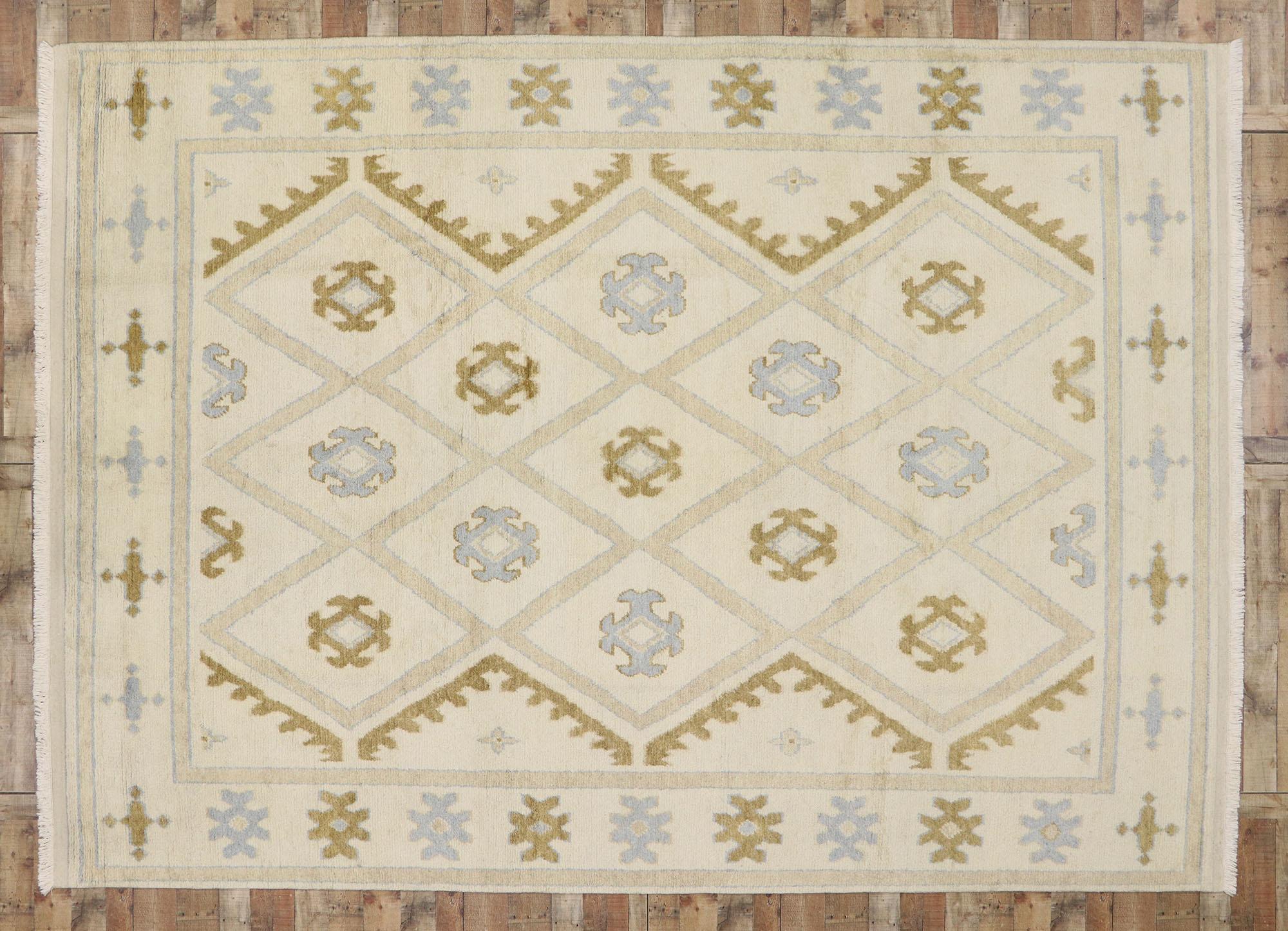 New Contemporary Moroccan Style Rug with Modern Style 3