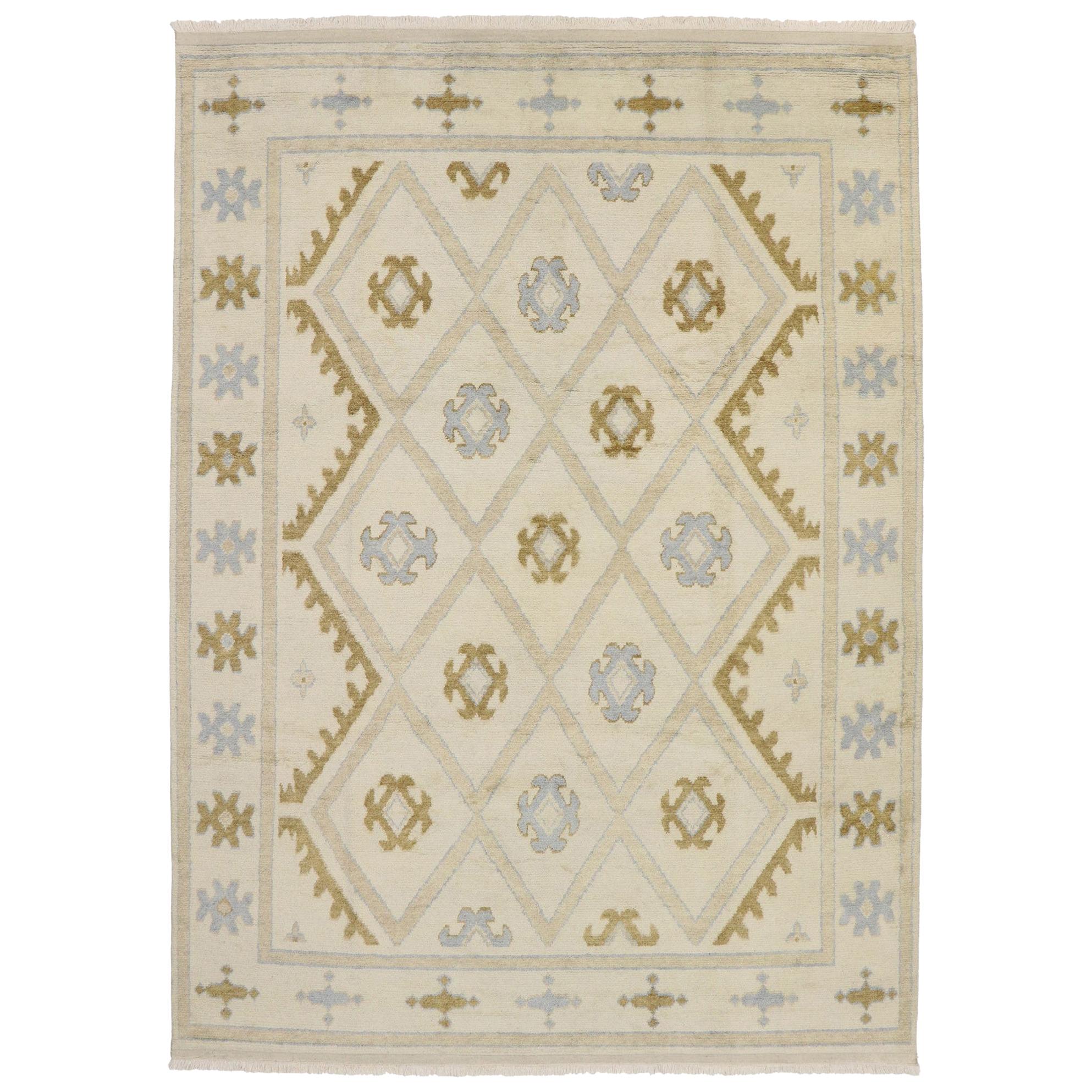 New Contemporary Moroccan Style Rug with Modern Style