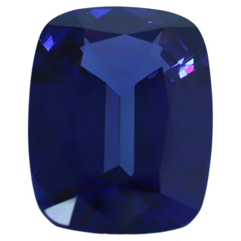 Tanzanite belle pierre précieuse taille coussin de 30,59 carats