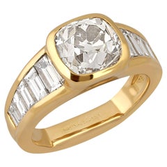 Retro 3.05ct Mauboussin Diamond Ring