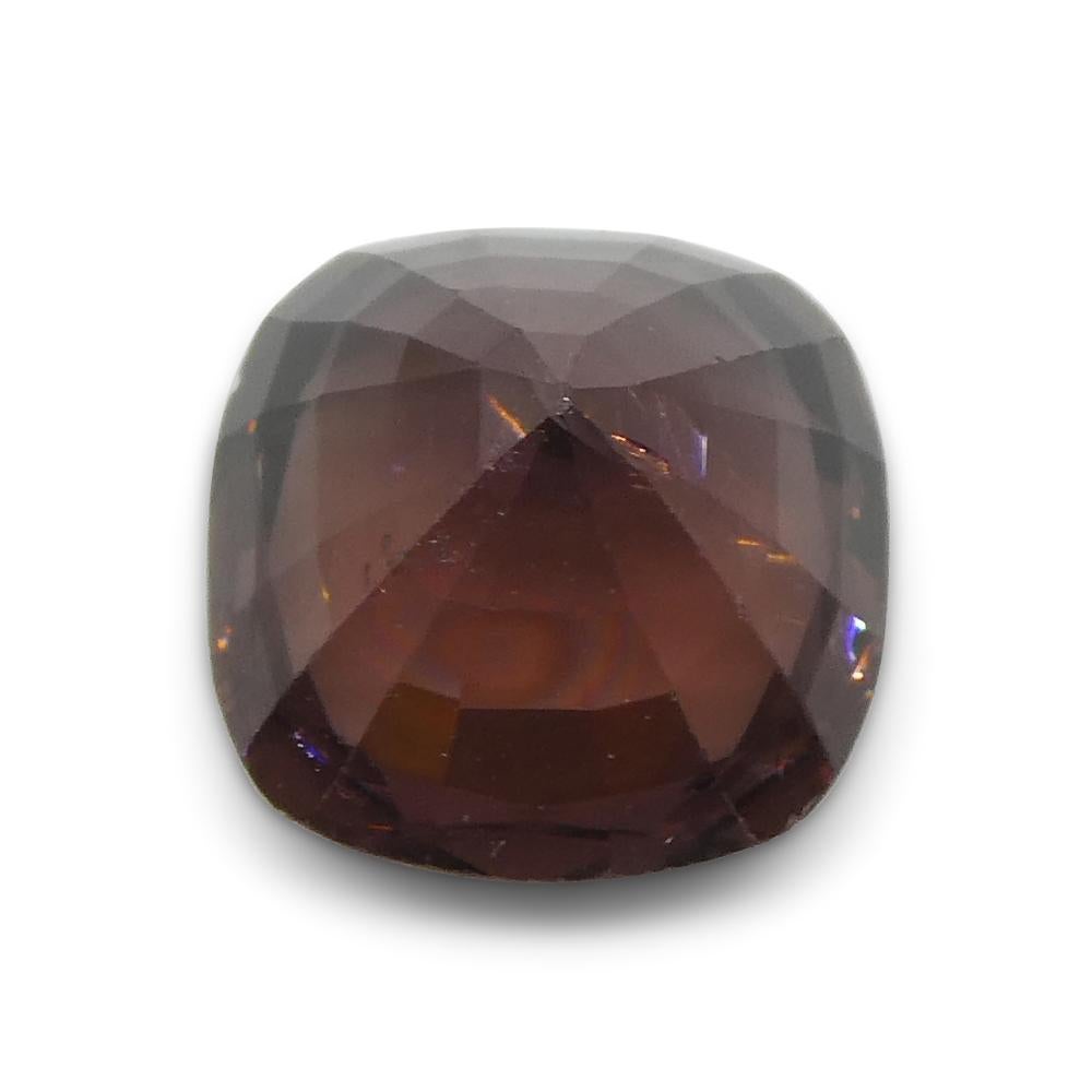3.05ct Rectangular Cushion Brown Spinel from Burma For Sale 7