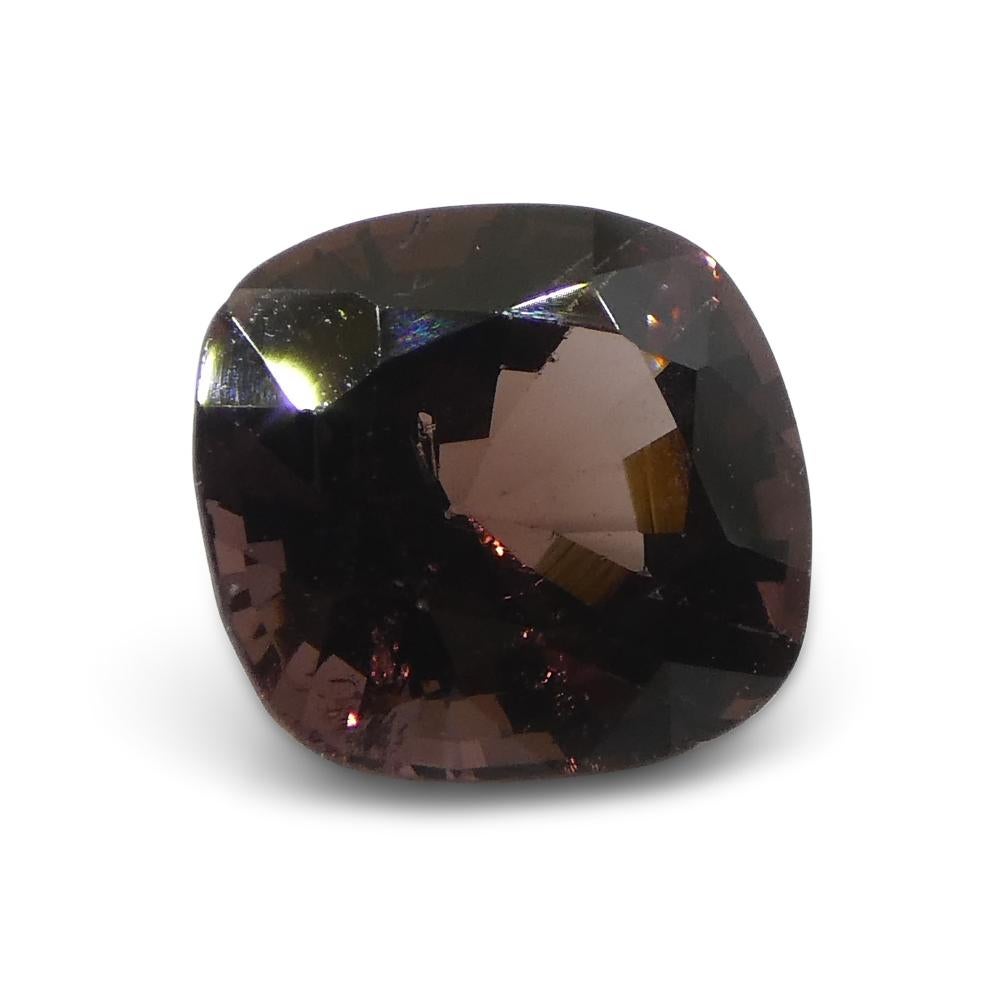 3.05ct Rectangular Cushion Brown Spinel from Burma For Sale 2