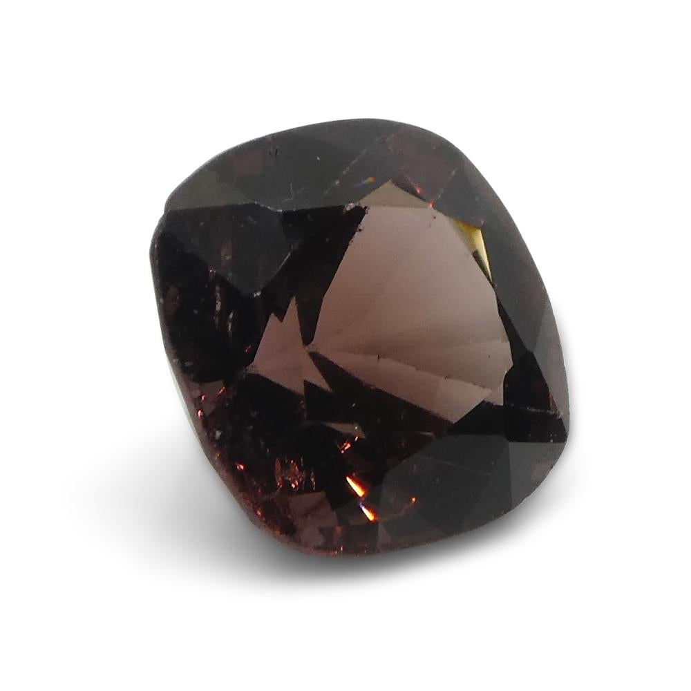 3.05ct Rectangular Cushion Brown Spinel from Burma For Sale 3