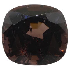 3.05ct Rectangular Cushion Brown Spinel from Burma