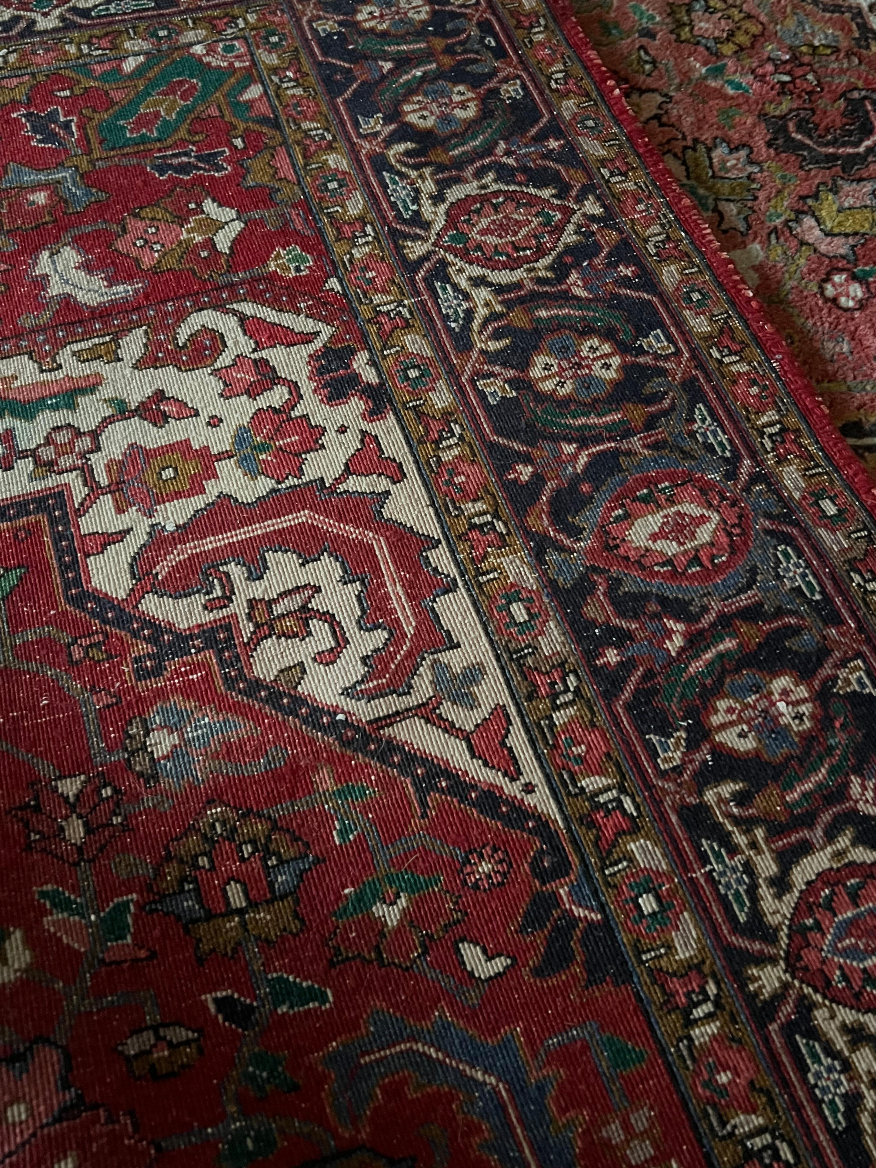 305x240 cm Tappeto persiano Hariz di grandi dimensioni, annodato a mano in lana in vendita 13
