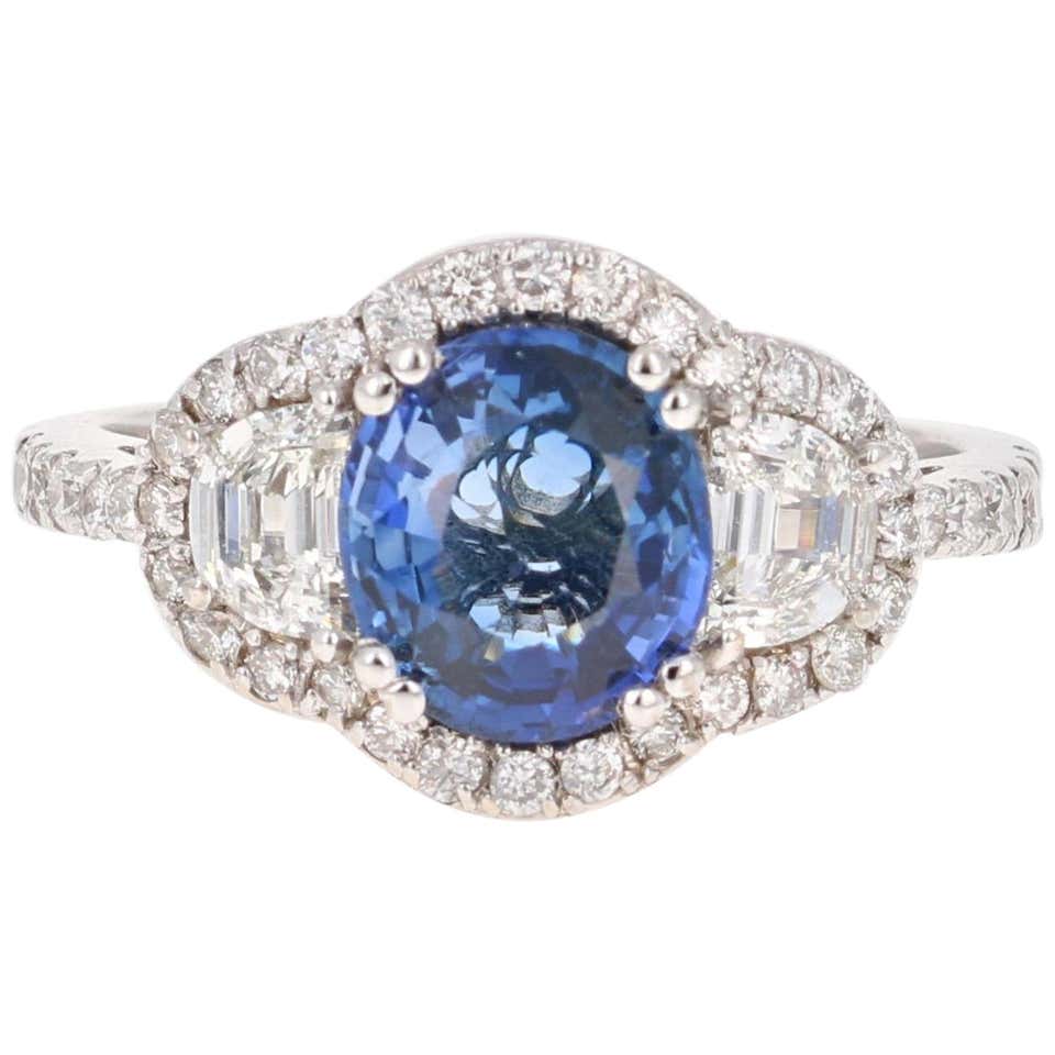Antique Sapphire and Diamond Engagement Rings - 14,698 For Sale at ...