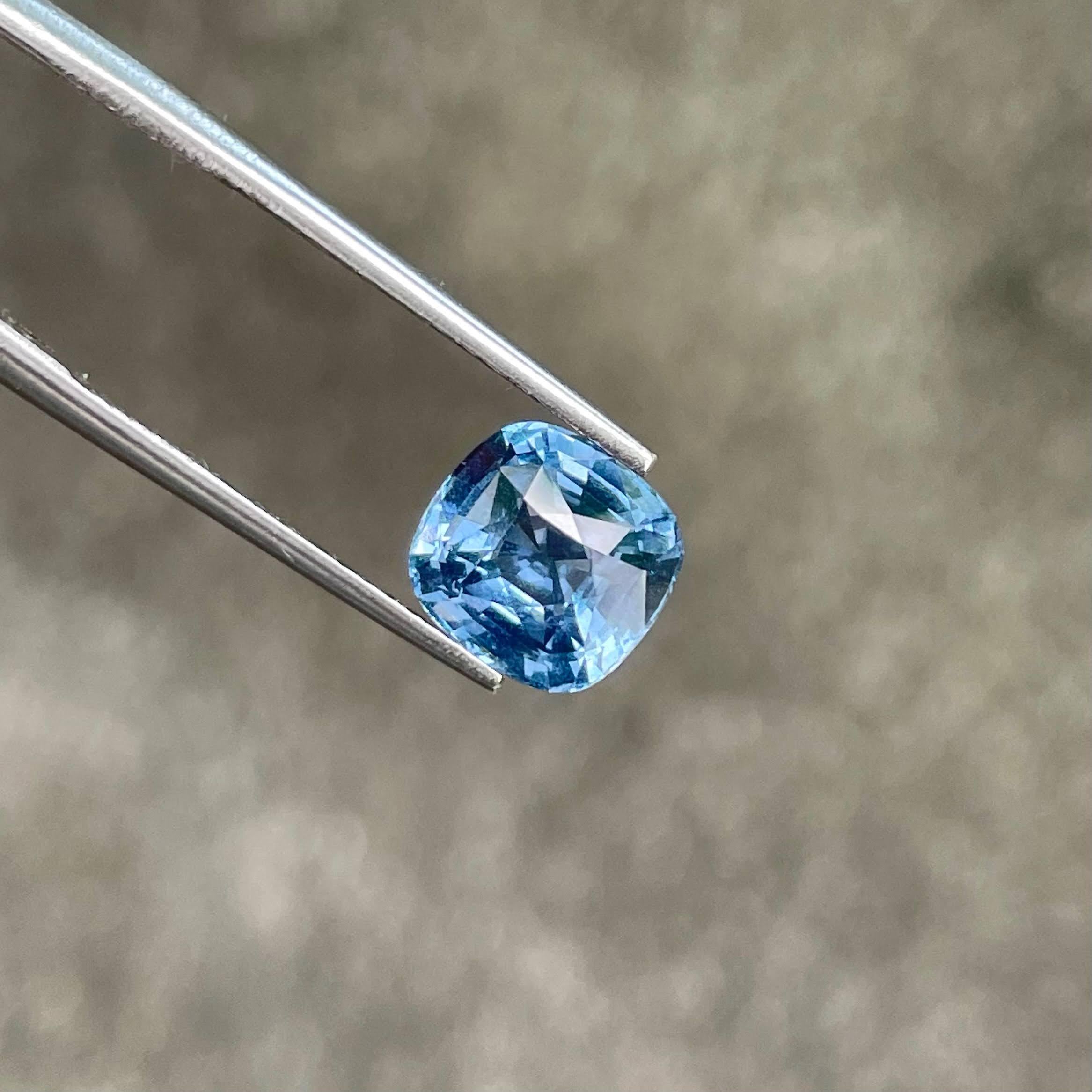 Weight 3.06 carats 
Dimensions 8.4x8.1x5.56 mm
Treatment None
Origin Afghanistan
Clarity Eye Clean
Shape Cushion
Cut Step Cushion




The Light Blue Spinel is a captivating gemstone, boasting a substantial weight of 3.06 carats and a beautifully