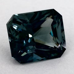 3.06 Ct Blue Sapphire Octagon Cut Loose Gemstone