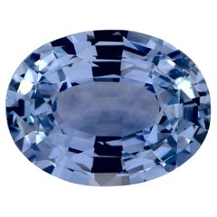 3.06 Ct Blue Sapphire Oval Loose Gemstone