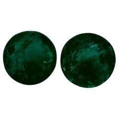 3.06 Ct Emerald Round Loose Gemstone