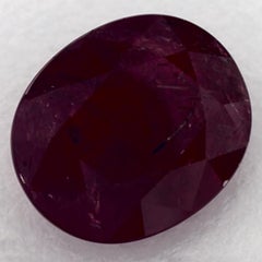 3.06 Ct Ruby Oval Loose Gemstone (pierre précieuse en vrac)