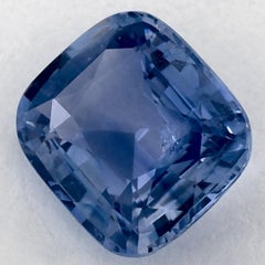 3.07 carati di zaffiro blu a cuscino, gemma sfusa
