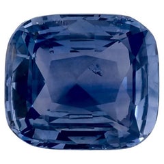 3.07 Ct Blue Sapphire Cushion Loose Gemstone