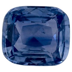 3.07 Ct Blue Sapphire Cushion Loose Gemstone