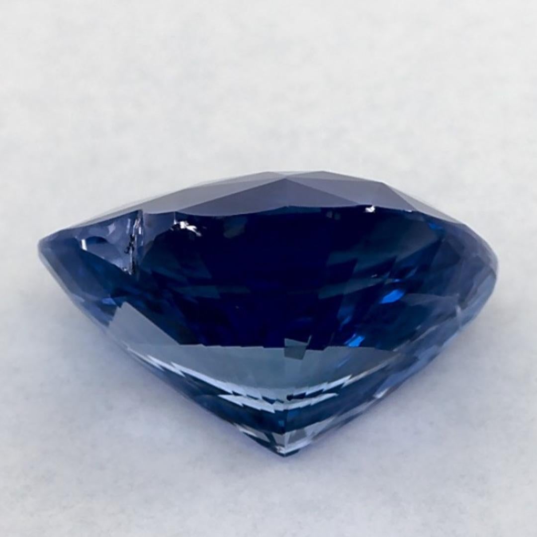 3.07 Karat Blauer Saphir Herz Loser Edelstein im Zustand „Neu“ im Angebot in Fort Lee, NJ