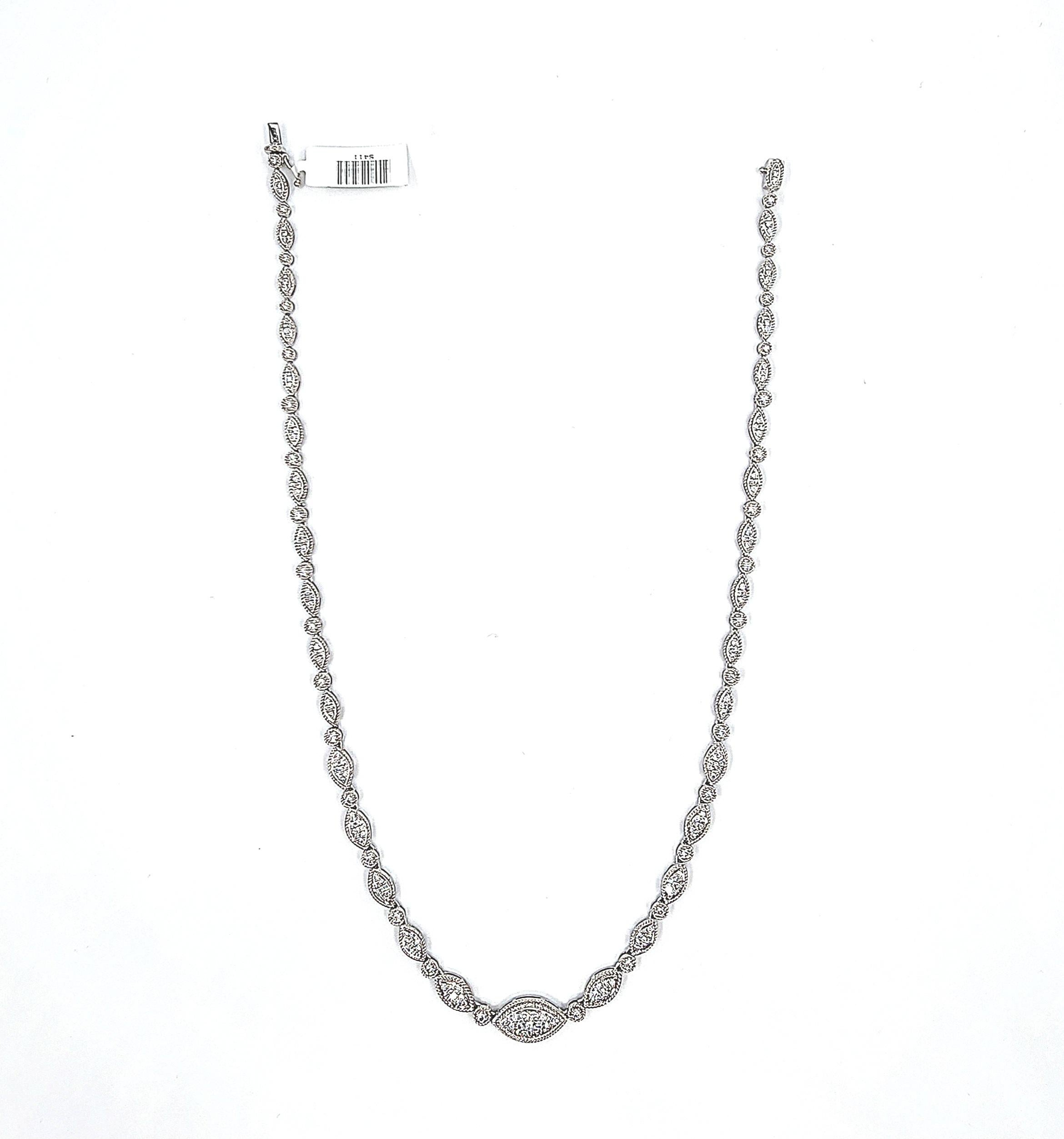 Collana con diamanti da 3,07 carati in vendita 3