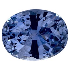 3.07 Cts Blue Sapphire Oval Loose Gemstone