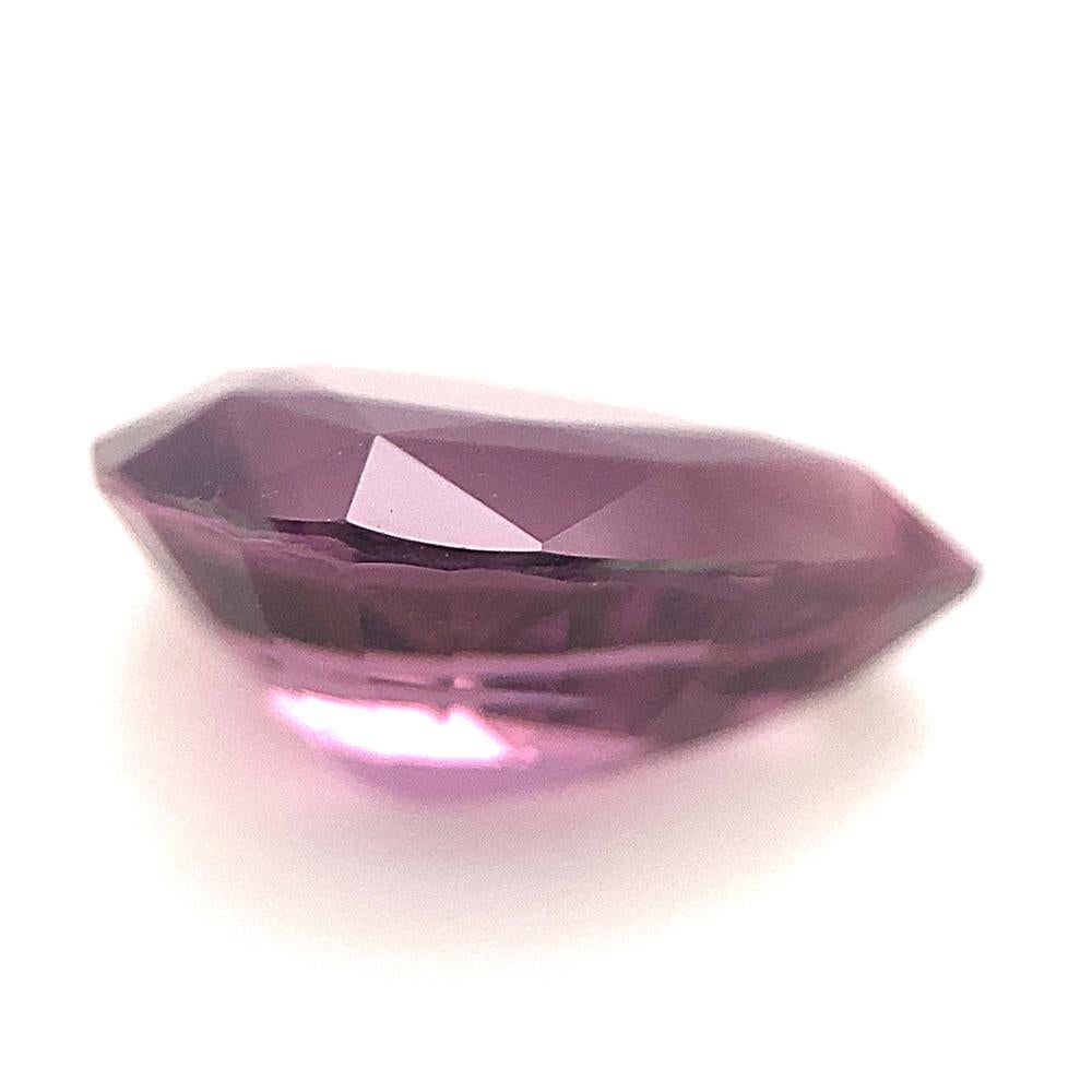 Spinello rosa-violaceo a pera di 3,07ct dallo Sri Lanka non riscaldato in vendita 1