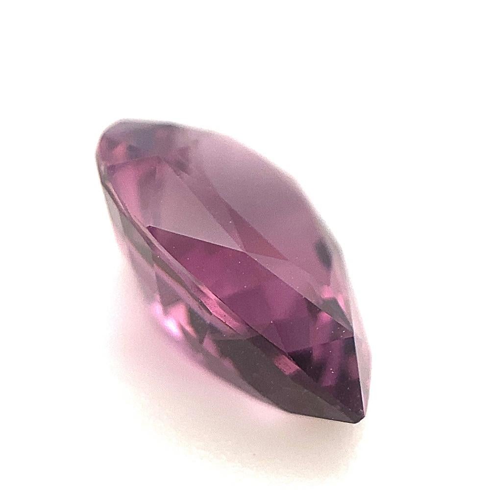 Spinello rosa-violaceo a pera di 3,07ct dallo Sri Lanka non riscaldato in vendita 3