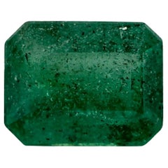 3.08 Ct Emerald Octagon Cut Loose Gemstone