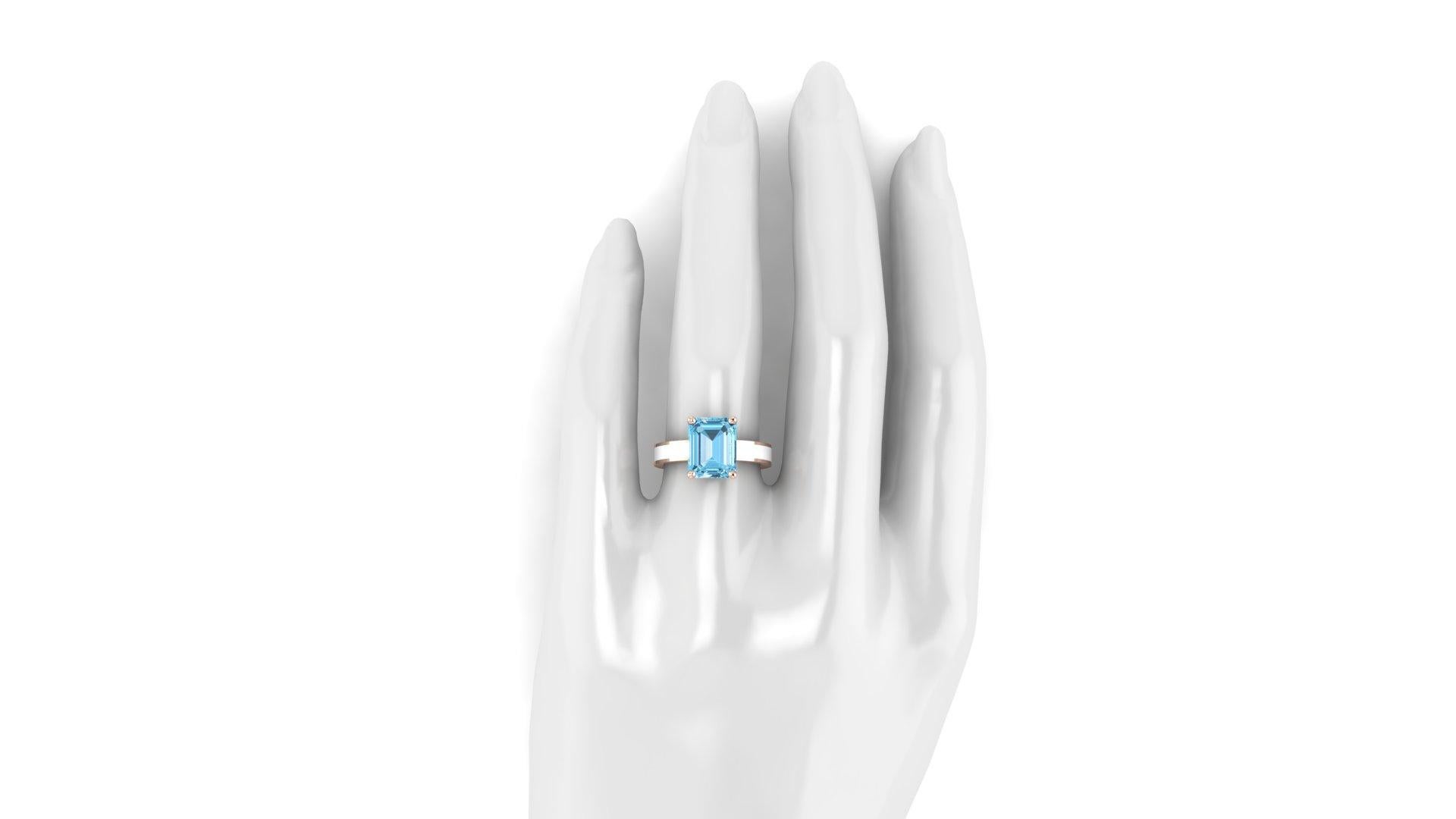 Art Deco 3.09 Carat Emerald Aquamarine Pave Diamond Platinum Cocktail Ring