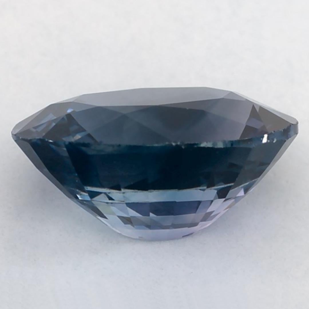 3.09 Karat Blauer Saphir Oval Loser Edelstein im Zustand „Neu“ im Angebot in Fort Lee, NJ