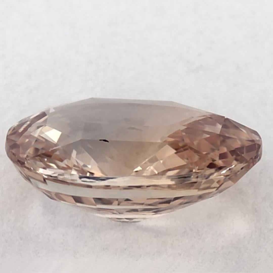 3.09 Karat Rosa Saphir Oval Loser Edelstein im Zustand „Neu“ im Angebot in Fort Lee, NJ