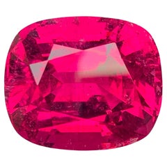 30,95 carati di tormalina rubellite sfusa di qualità AAA con taglio a cuscino Gemma afgana