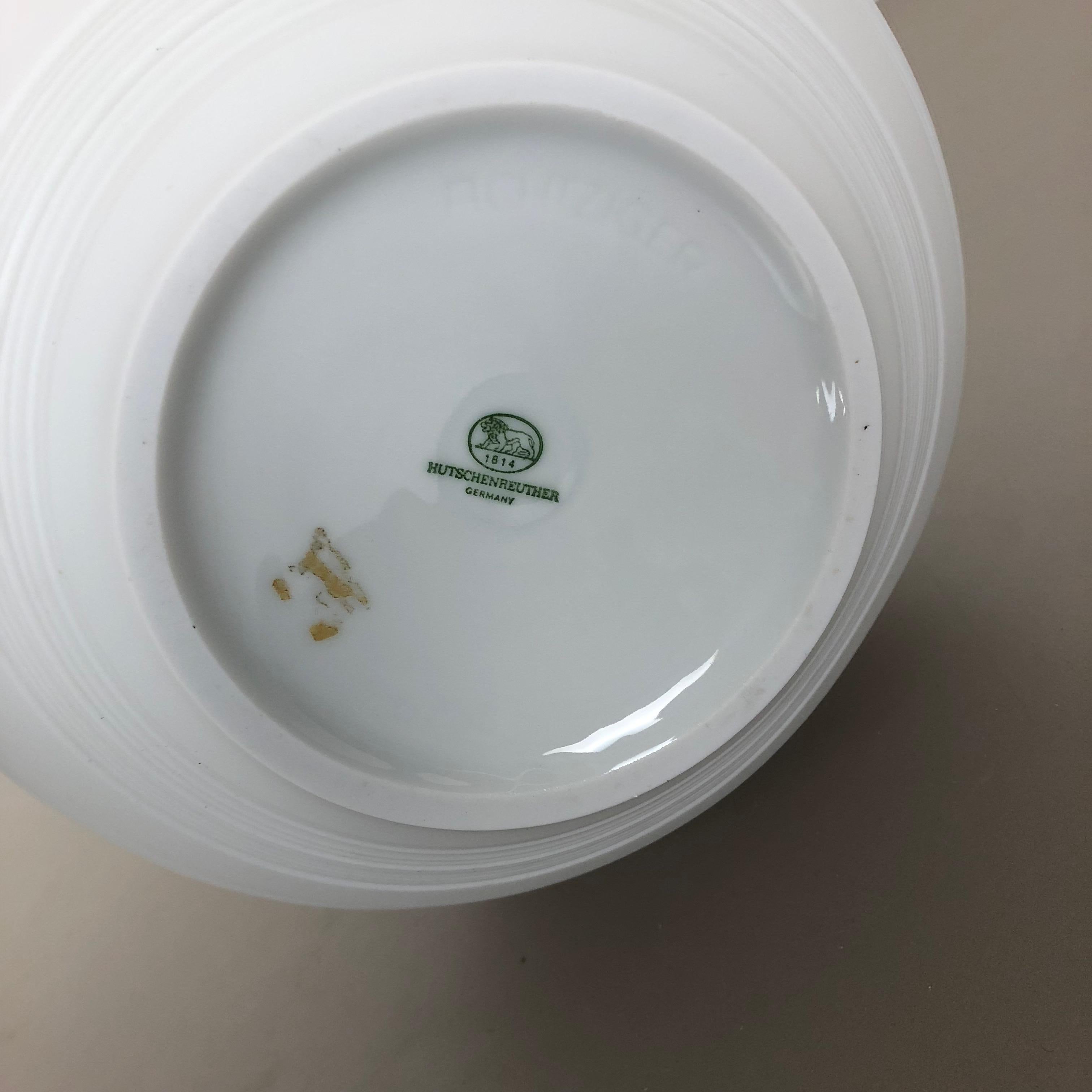 Vaso OP Art in porcellana biscuit di Hans Achtziger per Hutschenreuther, anni '70 in vendita 5