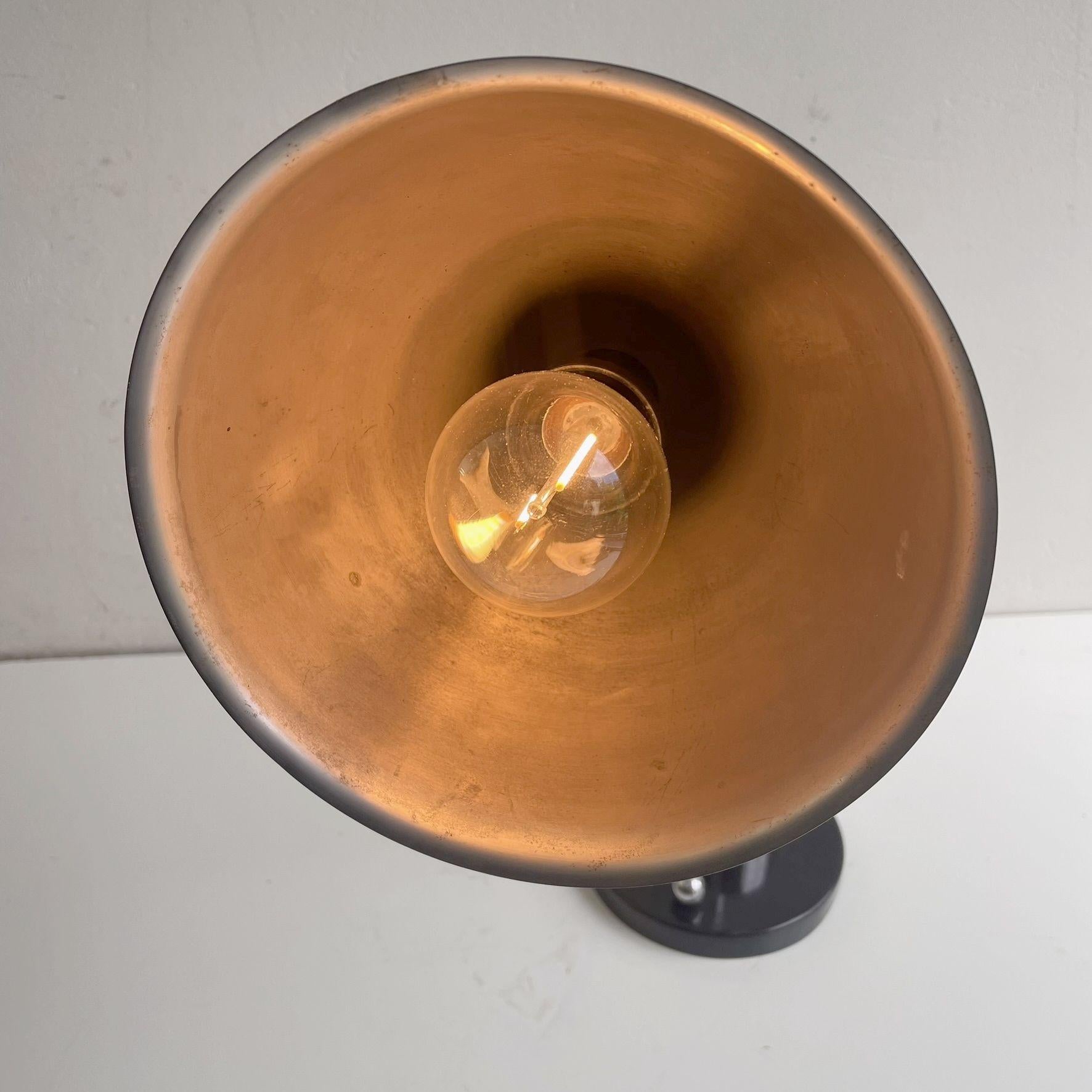 30ies Daalderop Bauhaus Style Desk Light For Sale 2
