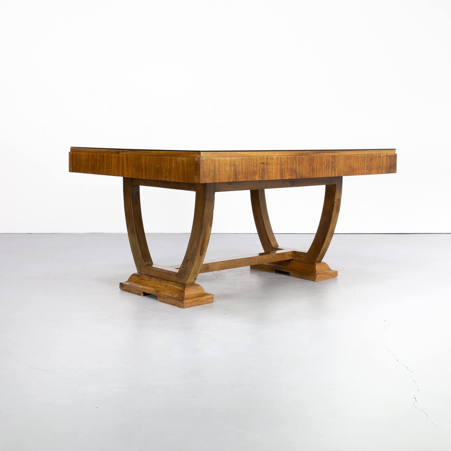 French 30s Art Deco Dining Table For Sale