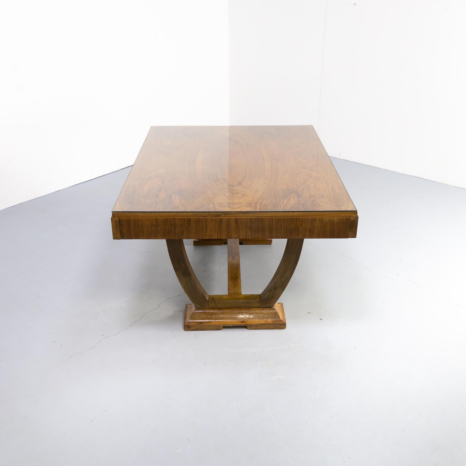 20th Century 30s Art Deco Dining Table For Sale