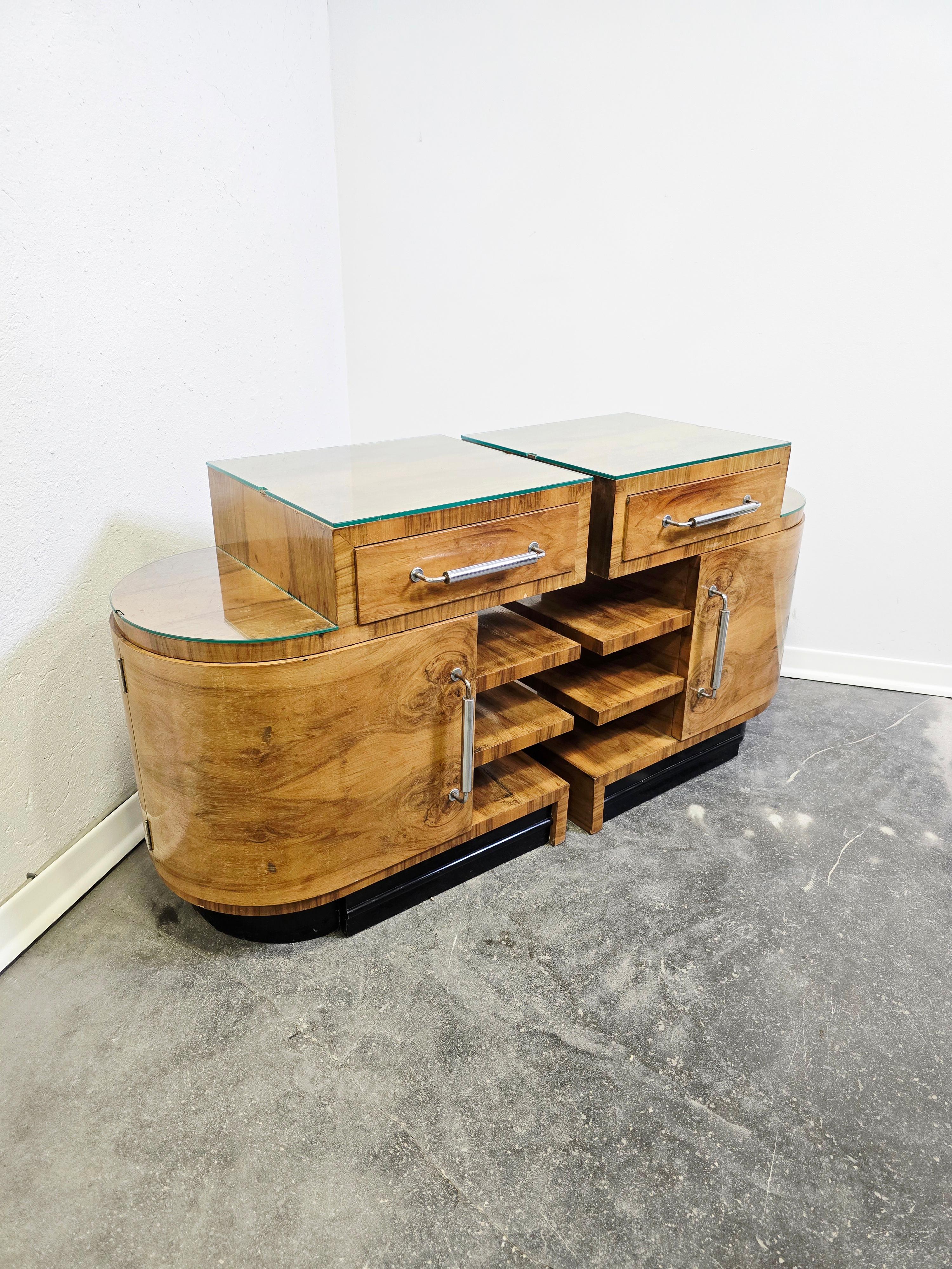 Tables de nuit Art Déco années 30 en vente 7