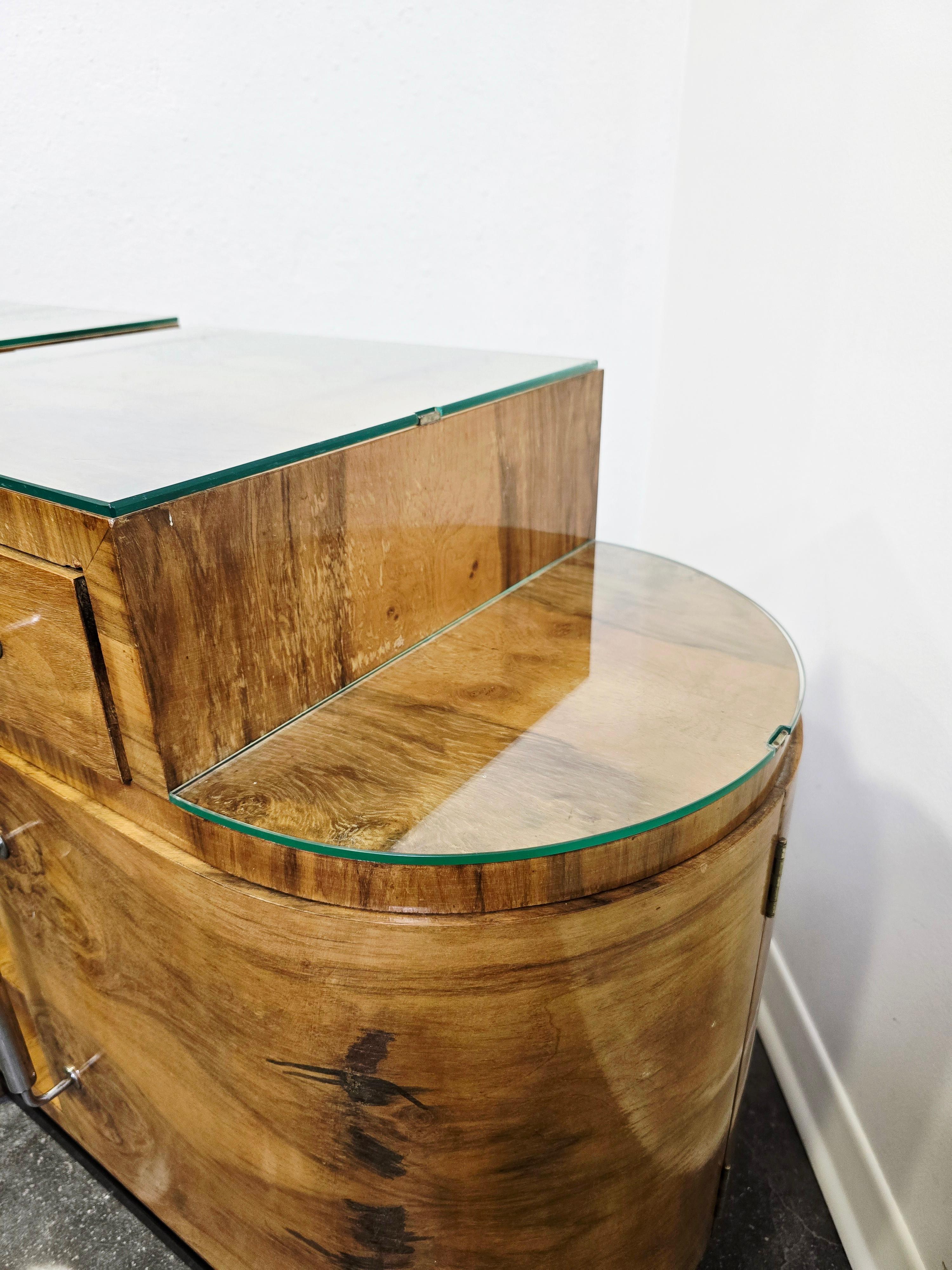 Tables de nuit Art Déco années 30 en vente 11