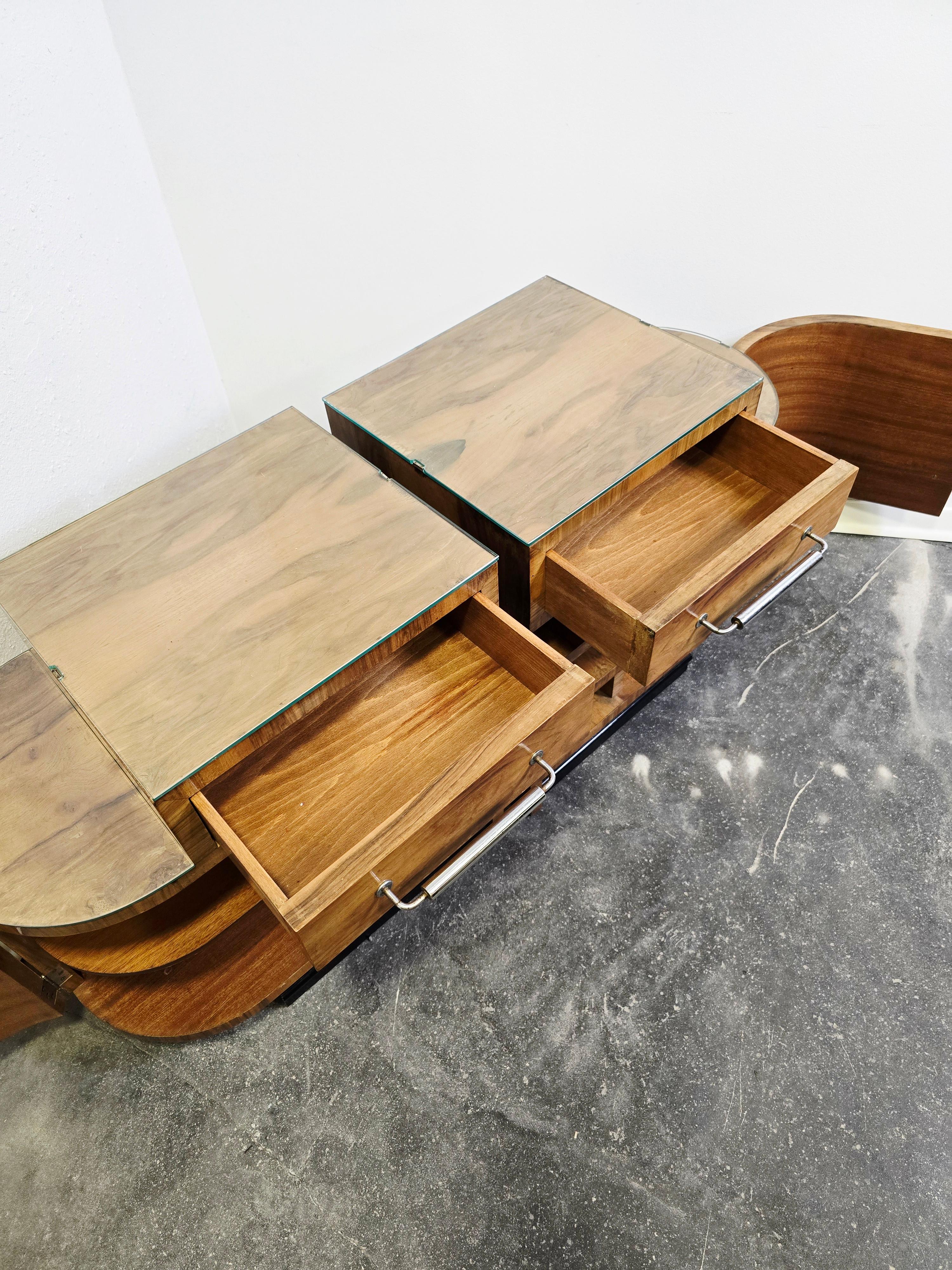 Tables de nuit Art Déco années 30 en vente 2