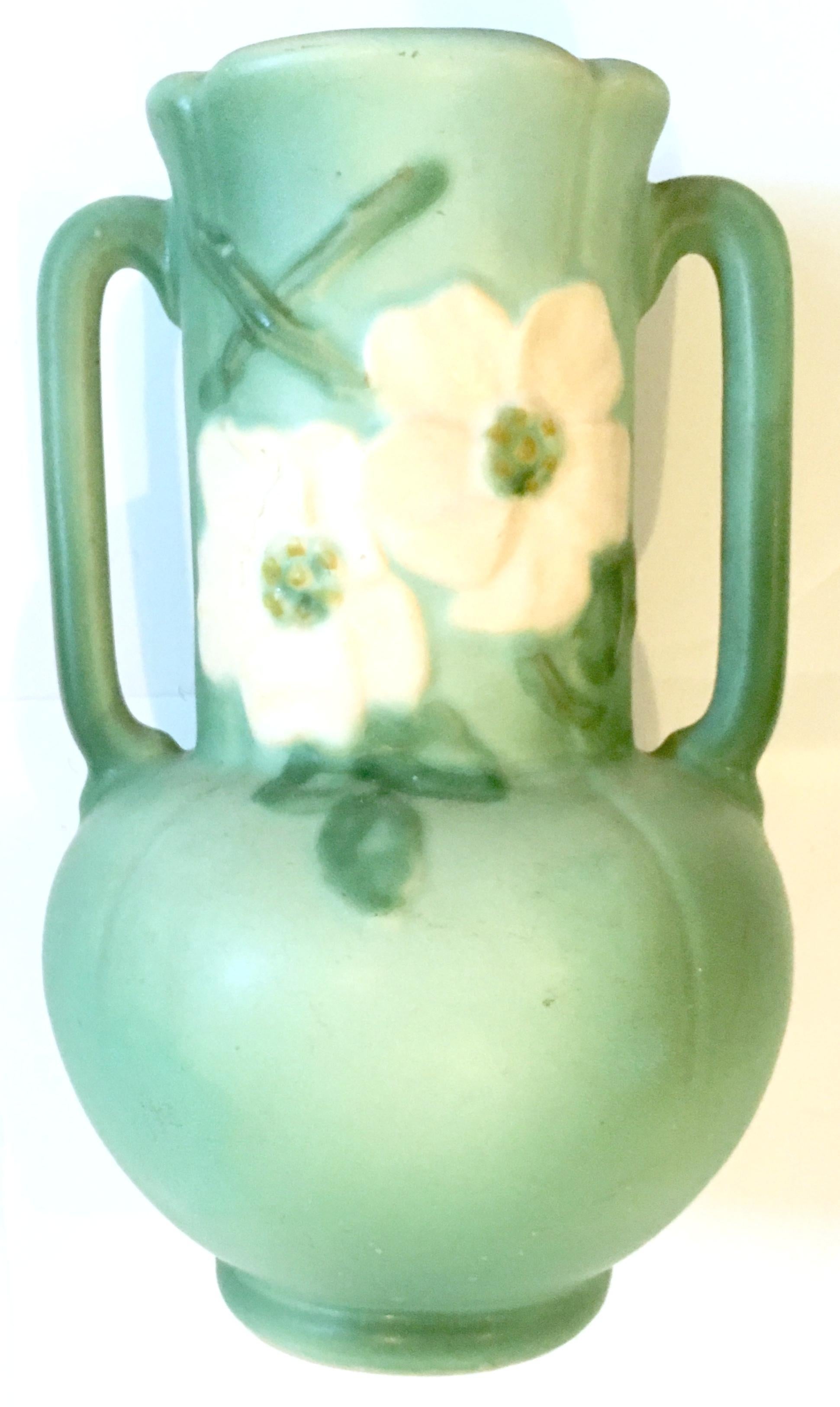 weller vase green