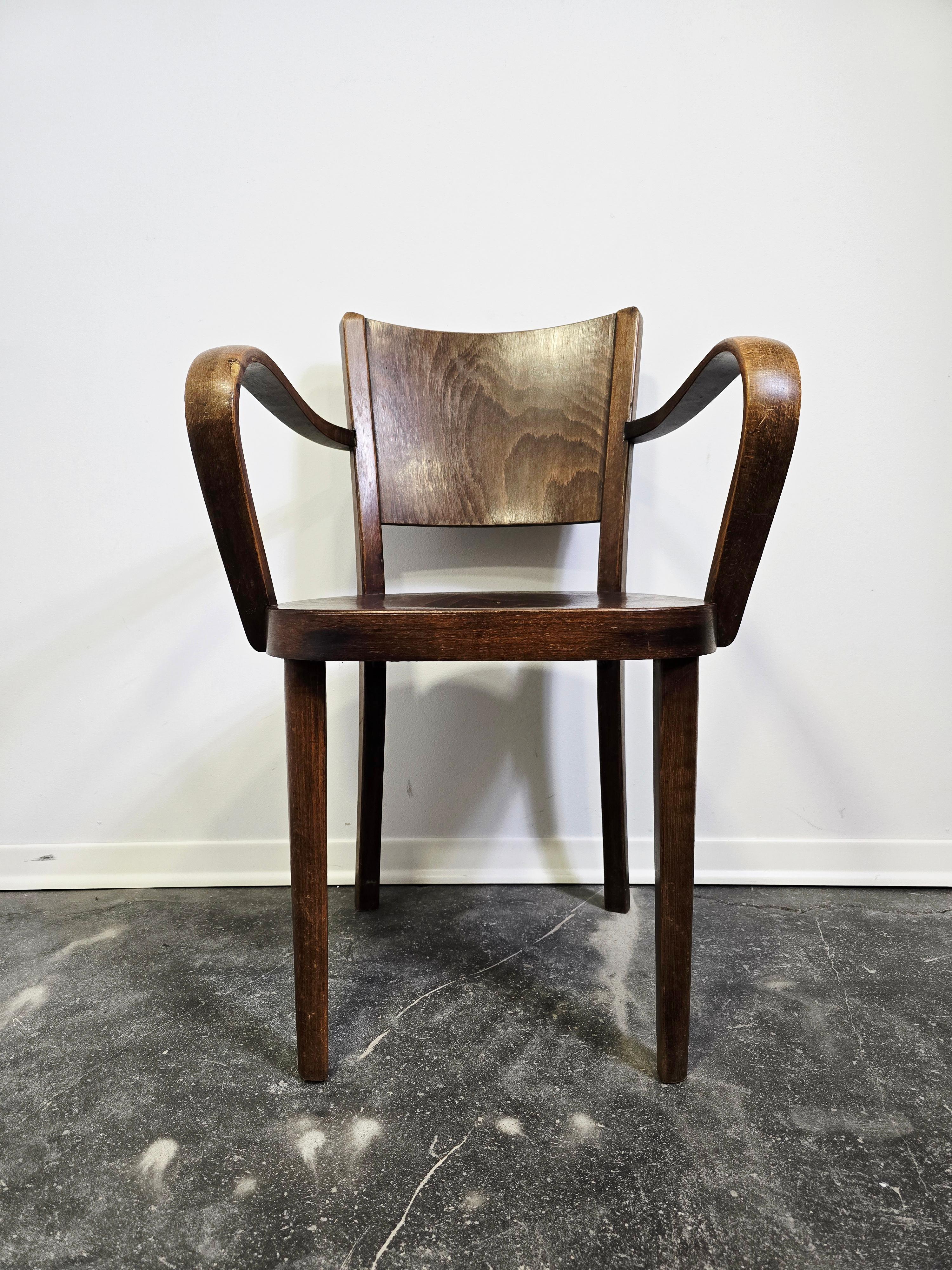 30s Bentwood Armchair en venta 4