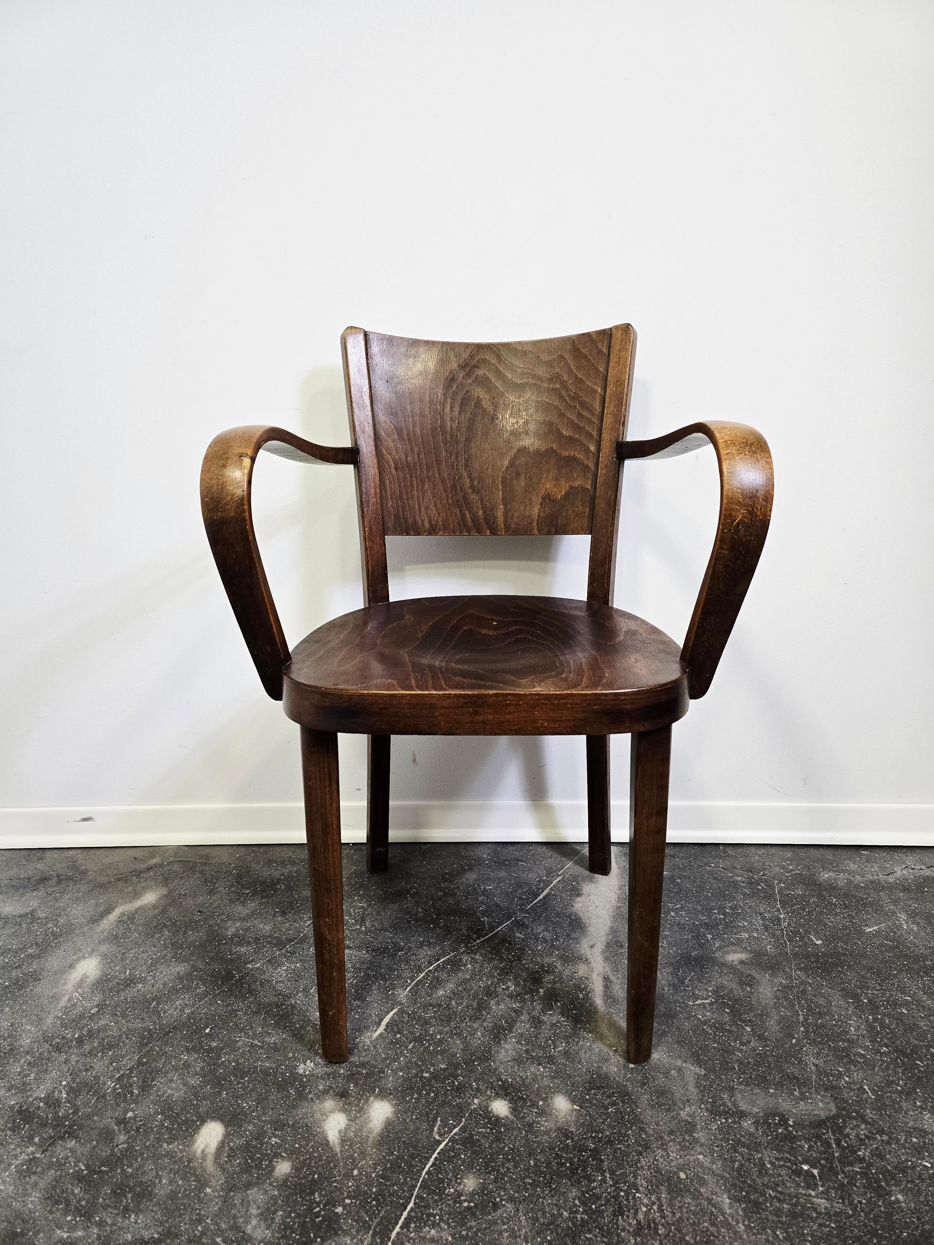 30s Bentwood Armchair en venta 5